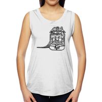 Ladies' Muscle Cotton Modal T-Shirt Thumbnail