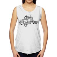 Ladies' Muscle Cotton Modal T-Shirt Thumbnail