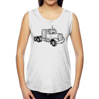 Ladies' Muscle Cotton Modal T-Shirt Thumbnail