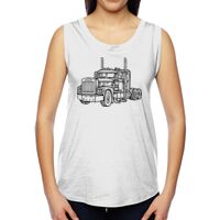 Ladies' Muscle Cotton Modal T-Shirt Thumbnail