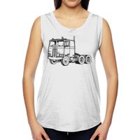 Ladies' Muscle Cotton Modal T-Shirt Thumbnail