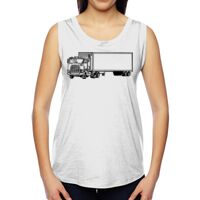 Ladies' Muscle Cotton Modal T-Shirt Thumbnail