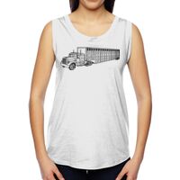 Ladies' Muscle Cotton Modal T-Shirt Thumbnail