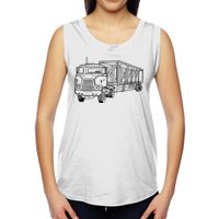 Ladies' Muscle Cotton Modal T-Shirt Thumbnail