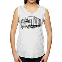 Ladies' Muscle Cotton Modal T-Shirt Thumbnail