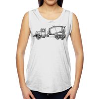 Ladies' Muscle Cotton Modal T-Shirt Thumbnail