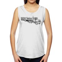 Ladies' Muscle Cotton Modal T-Shirt Thumbnail