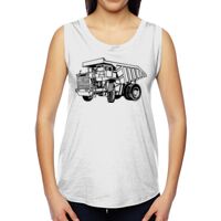 Ladies' Muscle Cotton Modal T-Shirt Thumbnail