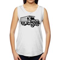 Ladies' Muscle Cotton Modal T-Shirt Thumbnail