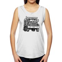 Ladies' Muscle Cotton Modal T-Shirt Thumbnail