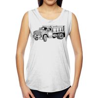 Ladies' Muscle Cotton Modal T-Shirt Thumbnail