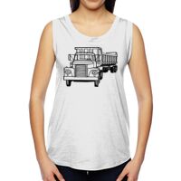 Ladies' Muscle Cotton Modal T-Shirt Thumbnail