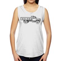 Ladies' Muscle Cotton Modal T-Shirt Thumbnail