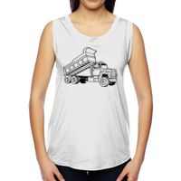 Ladies' Muscle Cotton Modal T-Shirt Thumbnail