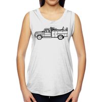 Ladies' Muscle Cotton Modal T-Shirt Thumbnail