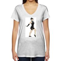 Ladies' Everyday Cotton Modal V-Neck Thumbnail