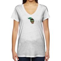 Ladies' Everyday Cotton Modal V-Neck Thumbnail