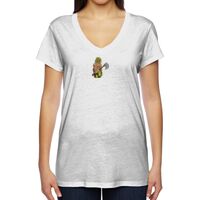 Ladies' Everyday Cotton Modal V-Neck Thumbnail