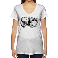 Ladies' Everyday Cotton Modal V-Neck Thumbnail