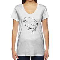 Ladies' Everyday Cotton Modal V-Neck Thumbnail