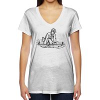 Ladies' Everyday Cotton Modal V-Neck Thumbnail