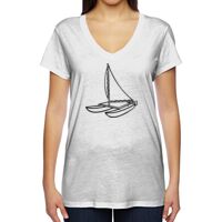 Ladies' Everyday Cotton Modal V-Neck Thumbnail