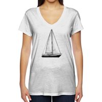 Ladies' Everyday Cotton Modal V-Neck Thumbnail