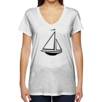 Ladies' Everyday Cotton Modal V-Neck Thumbnail