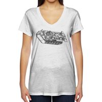 Ladies' Everyday Cotton Modal V-Neck Thumbnail