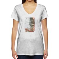 Ladies' Everyday Cotton Modal V-Neck Thumbnail