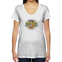 Ladies' Everyday Cotton Modal V-Neck Thumbnail