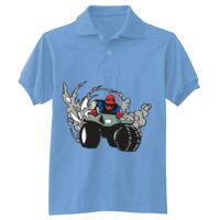 Adult 50/50 EcoSmart® Jersey Knit Polo Thumbnail