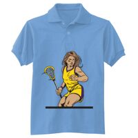 Adult 50/50 EcoSmart® Jersey Knit Polo Thumbnail