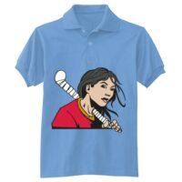 Adult 50/50 EcoSmart® Jersey Knit Polo Thumbnail