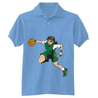 Adult 50/50 EcoSmart® Jersey Knit Polo Thumbnail