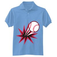 Adult 50/50 EcoSmart® Jersey Knit Polo Thumbnail