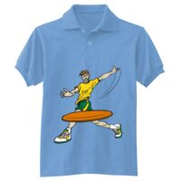 Adult 50/50 EcoSmart® Jersey Knit Polo Thumbnail