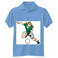 Adult 50/50 EcoSmart® Jersey Knit Polo Thumbnail