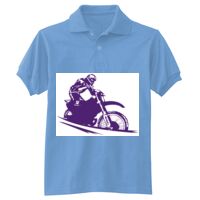 Adult 50/50 EcoSmart® Jersey Knit Polo Thumbnail