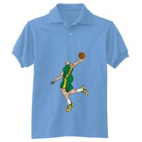 Adult 50/50 EcoSmart® Jersey Knit Polo Thumbnail