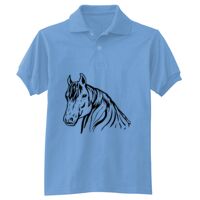 Adult 50/50 EcoSmart® Jersey Knit Polo Thumbnail