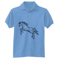 Adult 50/50 EcoSmart® Jersey Knit Polo Thumbnail