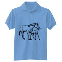 Adult 50/50 EcoSmart® Jersey Knit Polo Thumbnail