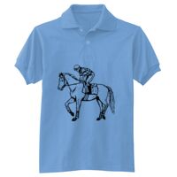 Adult 50/50 EcoSmart® Jersey Knit Polo Thumbnail