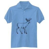 Adult 50/50 EcoSmart® Jersey Knit Polo Thumbnail