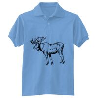 Adult 50/50 EcoSmart® Jersey Knit Polo Thumbnail