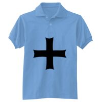 Adult 50/50 EcoSmart® Jersey Knit Polo Thumbnail