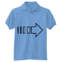 Adult 50/50 EcoSmart® Jersey Knit Polo Thumbnail