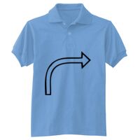 Adult 50/50 EcoSmart® Jersey Knit Polo Thumbnail