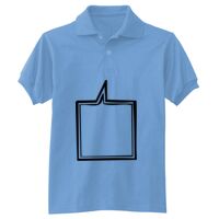 Adult 50/50 EcoSmart® Jersey Knit Polo Thumbnail